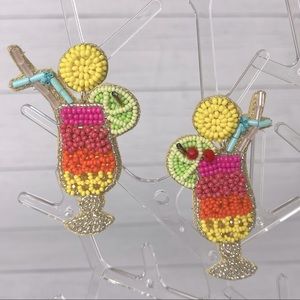 Cocktail / daiquiri Statement Earrings